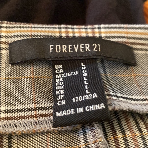 🌟Forever 21 plaid dress🌟 - Picture 6 of 7